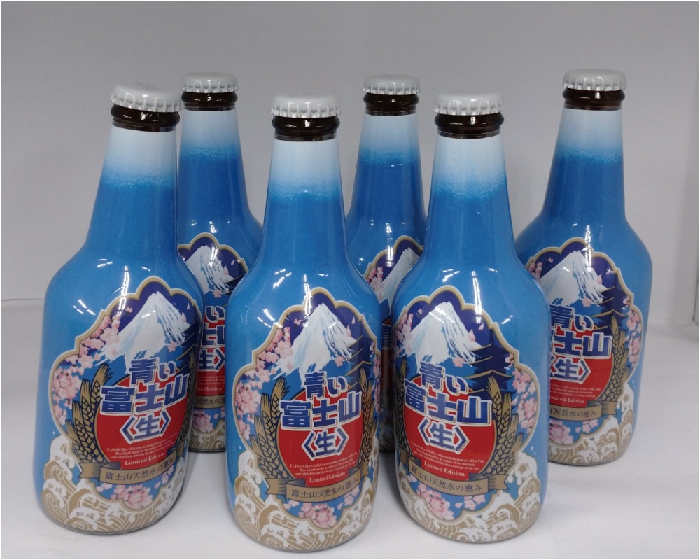 青い富士山ビール　6本セット